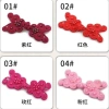 Direct sales color butterfly button children's cheongsam and Hanfu button performance decorative button details Picture
